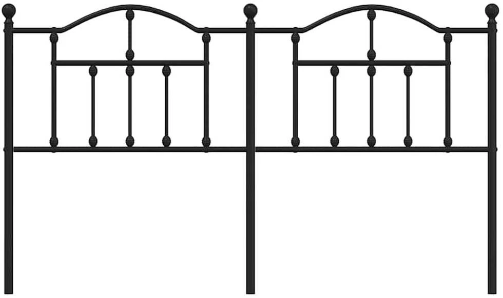 Metalinis galvūgalis, juodos spalvos, 160cm