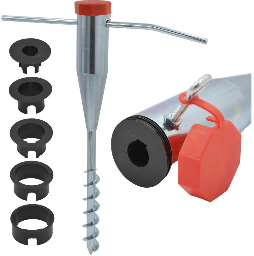 Redcliffs Į žemę įsukamas skėčio stovas metalinas 57 cm