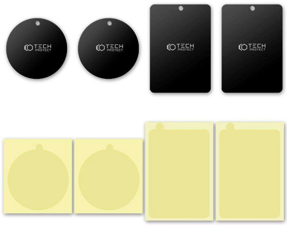 Metalplate Magnetinis telefono laikiklis 4-pack Tech-Protect juodos spalvos
