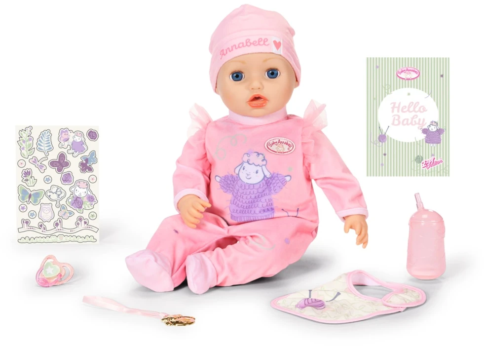 MGA BABY ANNABELL Interaktyvi lėlė, 43 cm