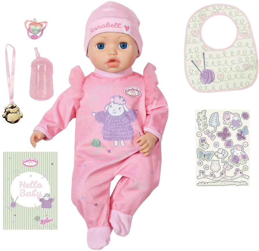 MGA BABY ANNABELL Interaktyvi lėlė, 43 cm