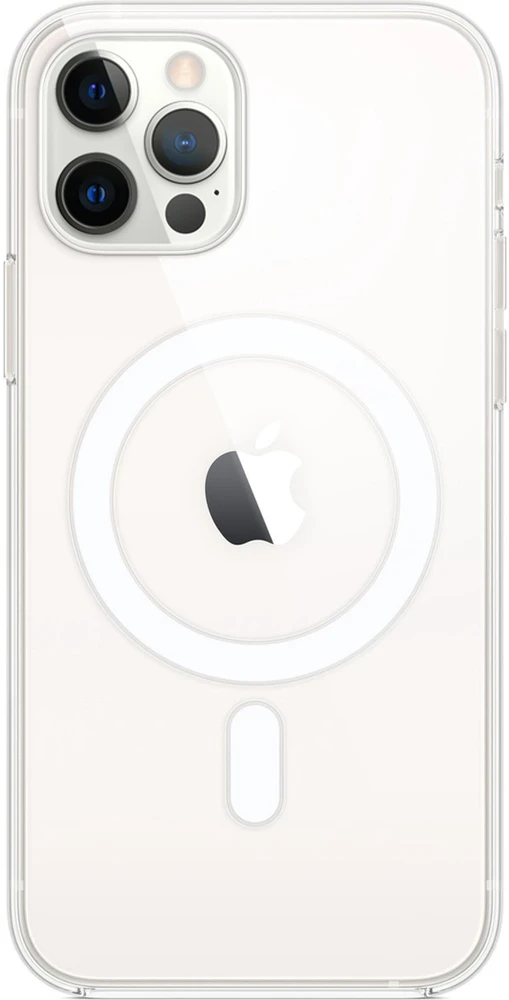 Dėklas skirtas Apple iPhone 12, 12 Pro su MagSafe, skaidrus