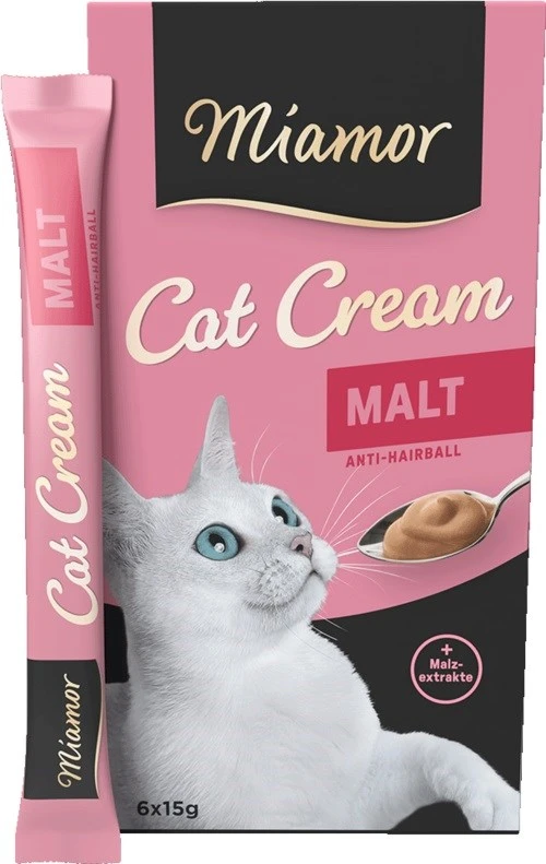 Miamor Malt-Cream skanėstai katėms, 6x15 g.