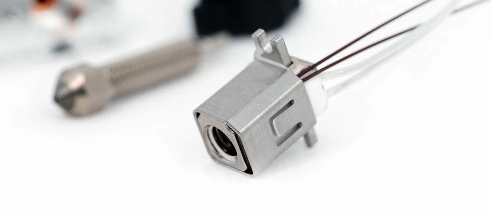 Micro Swiss Microswiss FlowTech Hotend skirtas Bambu Lab P1P/P1S - CM2 CHT - Grūdintas antgalis - Didelis srautas