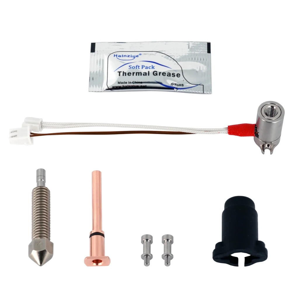 Microswiss Micro Swiss FlowTech™ karšto antgalio galvutė, skirta Creality Ender 3 V3 / Ender 3 V3 Plus 3D spausdintuvams