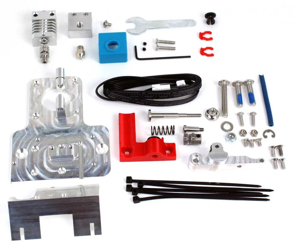 Microswiss Micro Swiss tiesioginės pavaros ekstruderis su hotend, skirtas linijinei bėgių sistemai