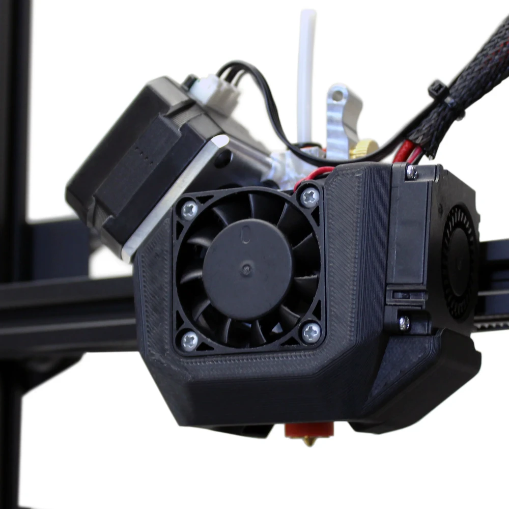 Microswiss Micro Swiss NG™ REVO tiesioginės pavaros ekstruderis Creality CR-10 / Ender 3 spausdintuvams
