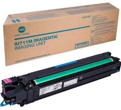 Konica-Minolta KonicaMinolta vaizdo blokas IU-711 IU711 rausvos spalvos 130 tūkst. (A2X20ED)