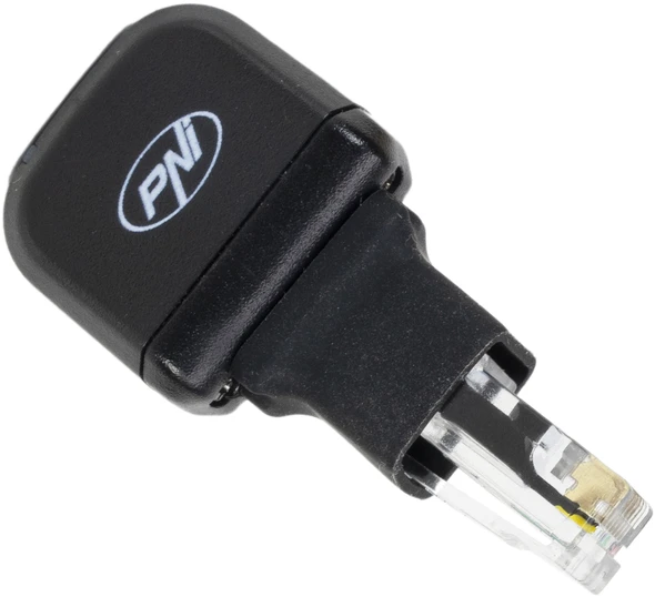 Mikrofonas ir „Bluetooth“ adapteris PNI Mike 65, dviejų kanalų, suderinamas su PNI HP 6500, PNI HP 7120