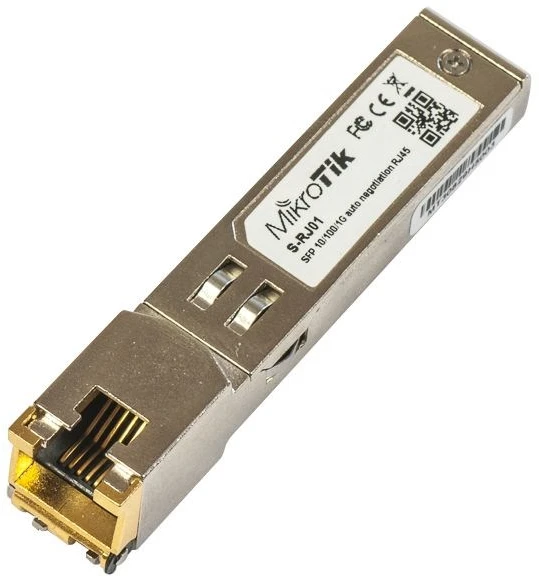 Šakotuvas Mikrotik S-RJ01 moduł dla przełączników sieciowych Gigabit Ethernet