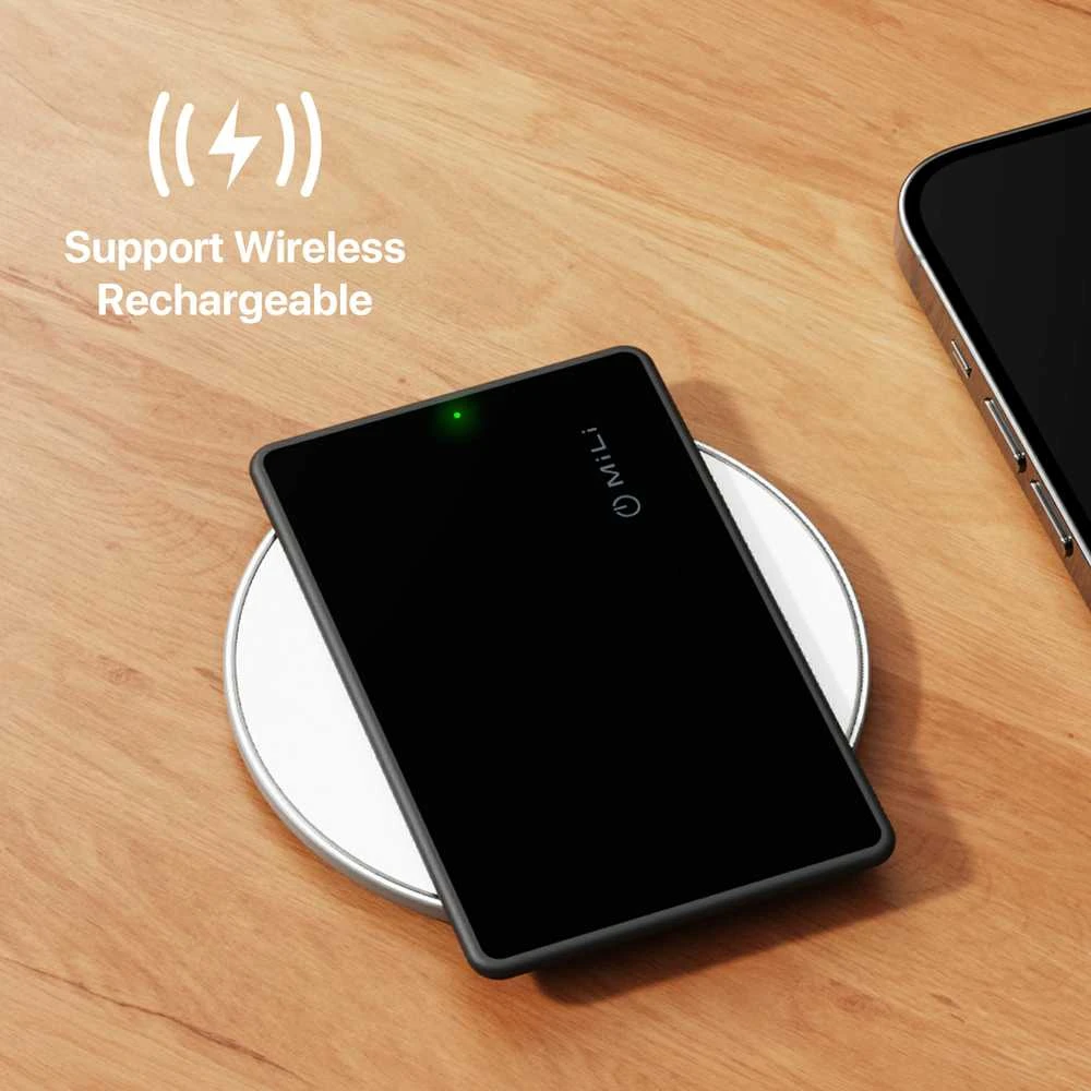 „MiLi GPS Bluetooth MiCard Tracker HD-P16-C“ (tik „Apple“) juodos spalvos