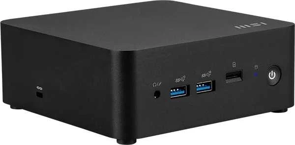 Mini desktop MSI Cubi NUC 1MG-244BEU barebone Core 3 / 16GB / 512GB SSD / Wi-Fi 6E + BT / 2×2.5Gbps / Windows 11 Home (juodas)