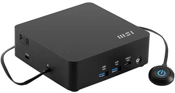 Mini desktop MSI Cubi NUC AI 1UMG-073BEU barebone Core Ultra 7 / 16GB / 1TB SSD / Wi-Fi 6E + BT / 2×2.5Gbps / Windows 11 Home (juodas)