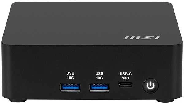 Mini desktop MSI Cubi NUC AI 1UMG-073BEU barebone Core Ultra 7 / 16GB / 512GB SSD / Wi-Fi 6E + BT / 2×2.5Gbps / Windows 11 Home (juodas)