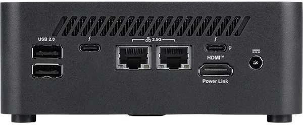 Mini desktop MSI Cubi NUC AI+ 2MG-021BEU barebone Core Ultra 7 / 32GB / Wi-Fi 6E + BT / 2×2.5Gbps (juodas)