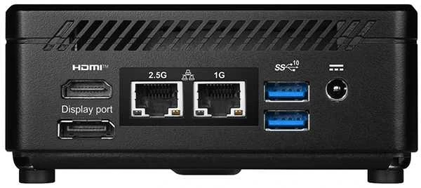 MSI Cubi 5 12M-001BEU Intel Core i7-1255U Max 64GB RAM M.2 2.5" be HDD Integruota grafika Oro aušinimas 2YW