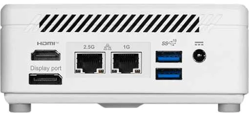 Mini stacionarus kompiuteris MSI Cubi 5 1M-439BEU su Core 5 / WiFi 6E + BT 5.3 / 1x2.5Gbps + 1x1Gbps baltos spalvos