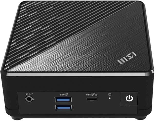 Mini Desktop PC MSI Cubi N ADL S-225BEU Intel N100 / 8GB / 512GB SSD / WiFi 5 + BT 5.0 / 2x1Gbps / Windows 11 Home / juodos spalvos