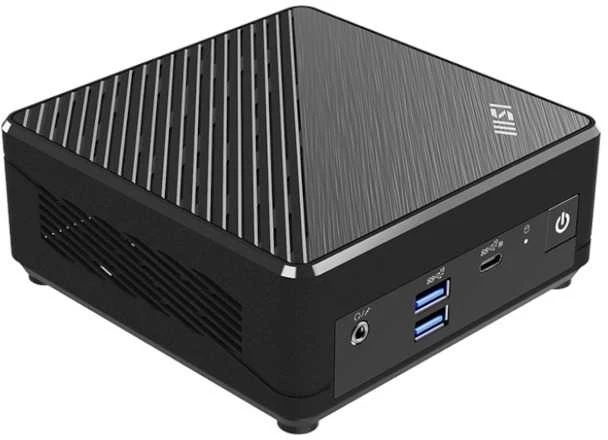 Mini Desktop PC MSI Cubi N ADL S-225BEU Intel N100 / 8GB / 512GB SSD / WiFi 5 + BT 5.0 / 2x1Gbps / Windows 11 Home / juodos spalvos