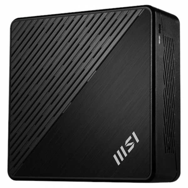 Mini Desktop PC MSI Cubi N ADL S-225BEU Intel N100 / 8GB / 512GB SSD / WiFi 5 + BT 5.0 / 2x1Gbps / Windows 11 Home / juodos spalvos