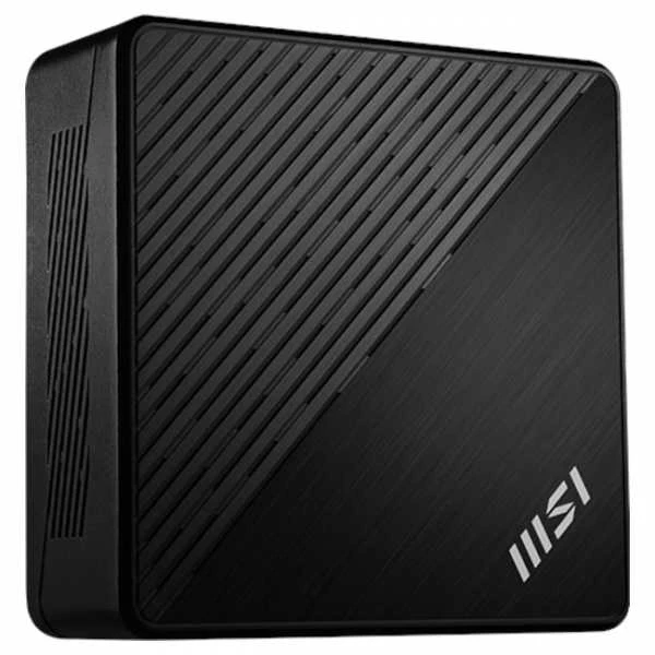 Mini Desktop PC MSI Cubi N ADL S-225BEU Intel N100 / 8GB / 512GB SSD / WiFi 5 + BT 5.0 / 2x1Gbps / Windows 11 Home / juodos spalvos