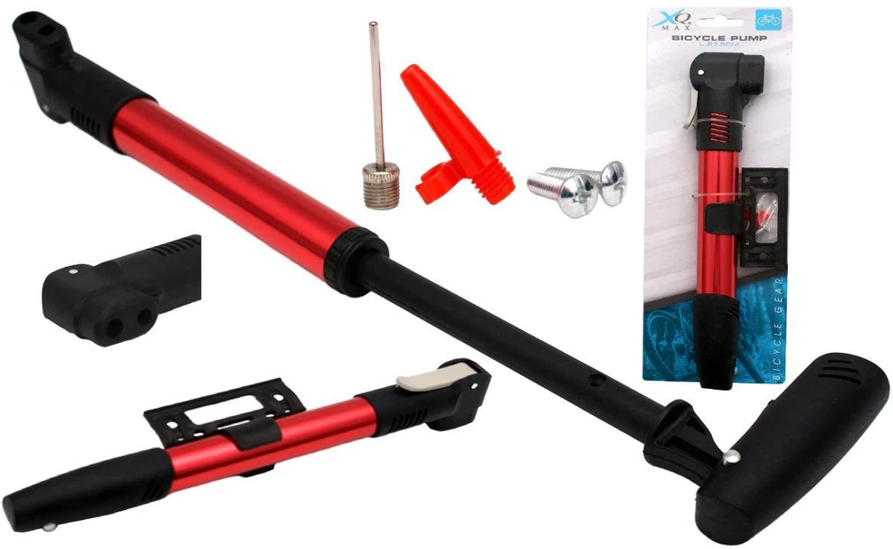 Mini aliuminio dviratinė pompa XQMAX