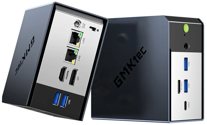 Mini kompiuteris GMKtec EVO-X1 - AMD Ryzen AI 9 HX 370 - 32 GB RAM + 1 TB SSD WIN 11 Pro