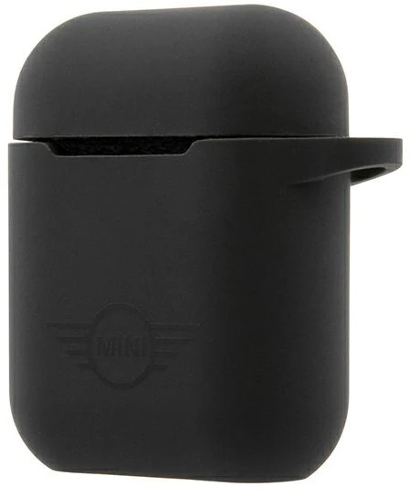 Mini Morris Mini MIACA2SLTBK AirPods dėklas juodos spalvos hard dėklas silikoninis Collection