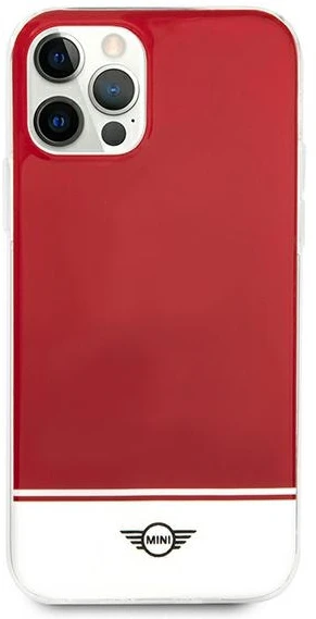 Mini Morris Mini MIHCP12LPCUBIRE Apple iPhone 12 Pro Max6,7″ red kietas dėklas Stripe Collection