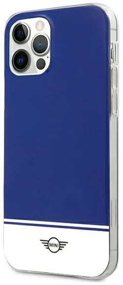 Mini Morris Mini MIHCP12MPCUBINA Apple iPhone 12/12 Pro6,1″ navy kietas dėklas Stripe Collection
