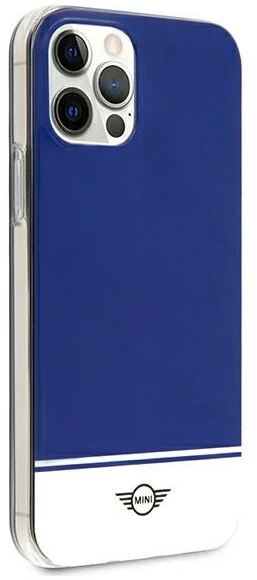 Mini Morris Mini MIHCP12MPCUBINA Apple iPhone 12/12 Pro6,1″ navy kietas dėklas Stripe Collection