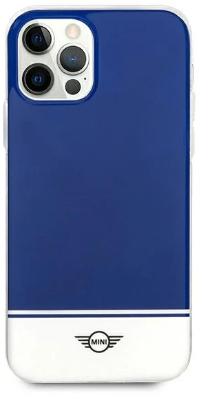 Mini Morris Mini MIHCP12MPCUBINA Apple iPhone 12/12 Pro6,1″ navy kietas dėklas Stripe Collection