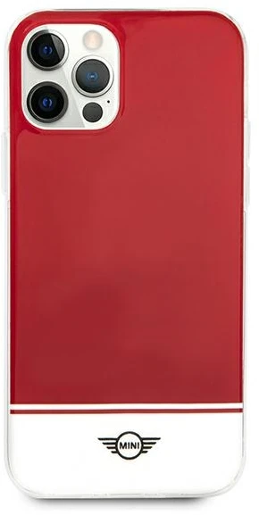 Mini Morris Mini MIHCP12MPCUBIRE Apple iPhone 12/12 Pro6,1″ red kietas dėklas Stripe Collection