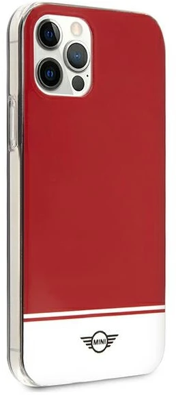 Mini Morris Mini MIHCP12MPCUBIRE Apple iPhone 12/12 Pro6,1″ red kietas dėklas Stripe Collection