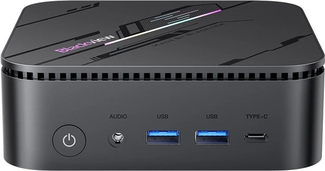 Mini kompiuteris Blackview MP100 Pro i5-12450H/16GB/1TB/W11 Pro juodas