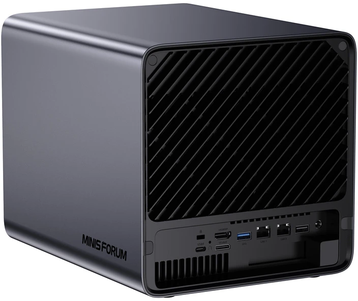 MINI-PC Minis Forum NAS N5 Pro AMD Ryzen AI 9 HX Pro 370, 32GB+128GB O
