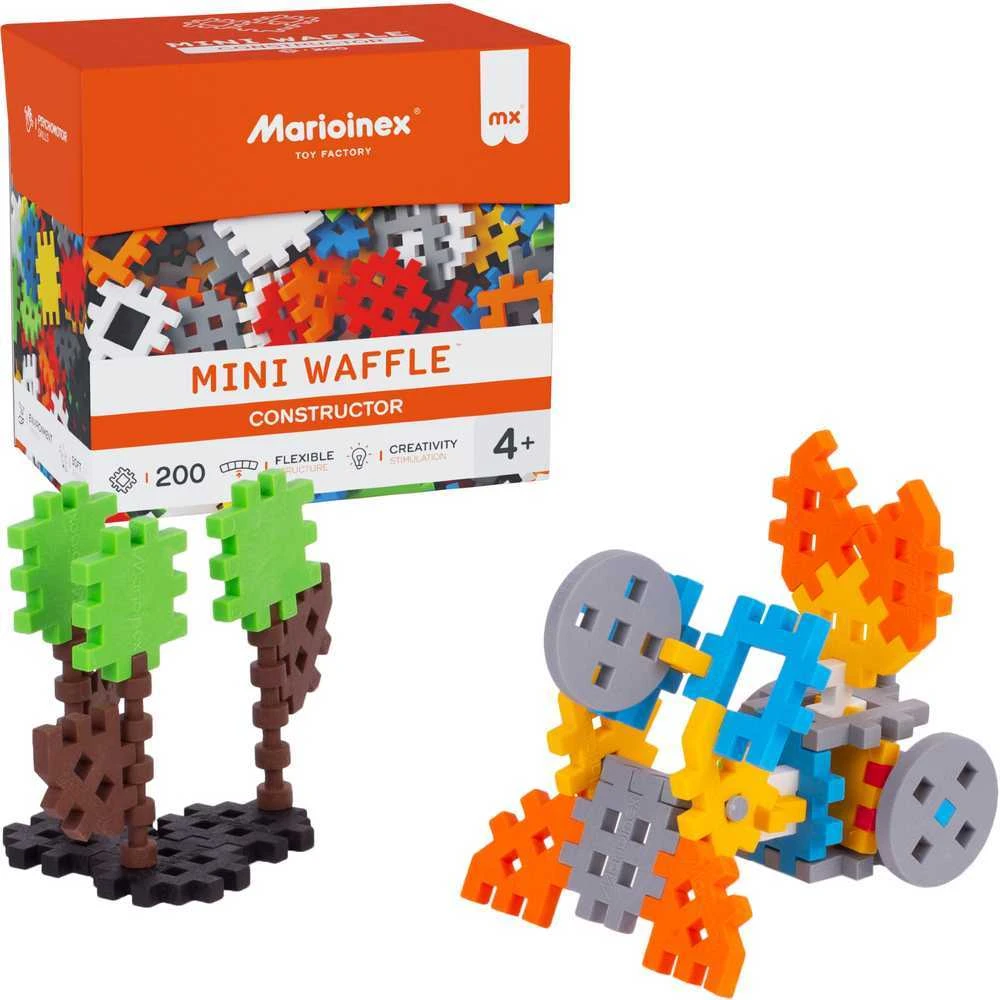 Marioinex mini vaflių konstravimo kaladėlės, 200 detalių