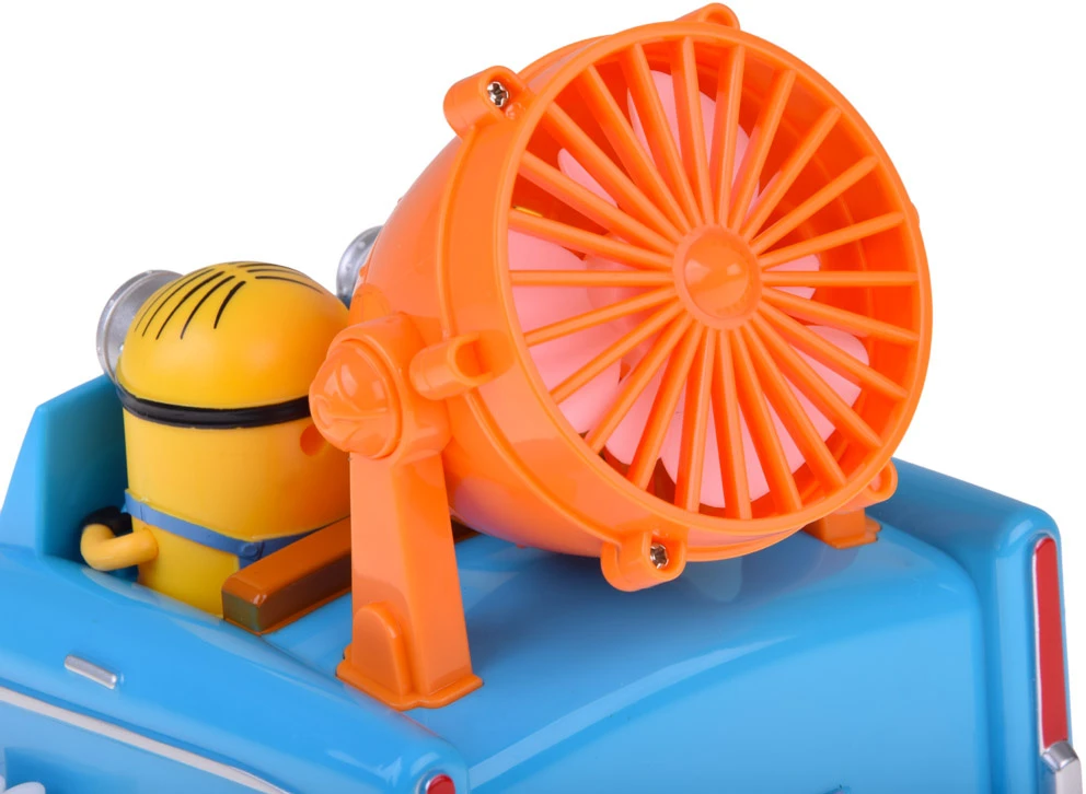 Anek Minions Minionai veiksme! Interaktyvus automobilis, kuris vairuoja, kalba, šviečia ir pučia orą ZA5940