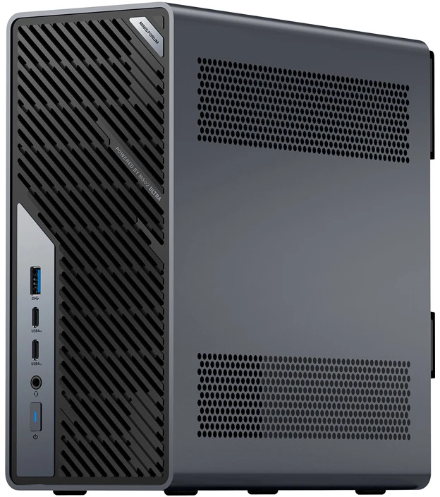 Minis Forum MINI FORUMAS 02 Itin Mini PC Intel Core Ultra 9 285HX CPU, b