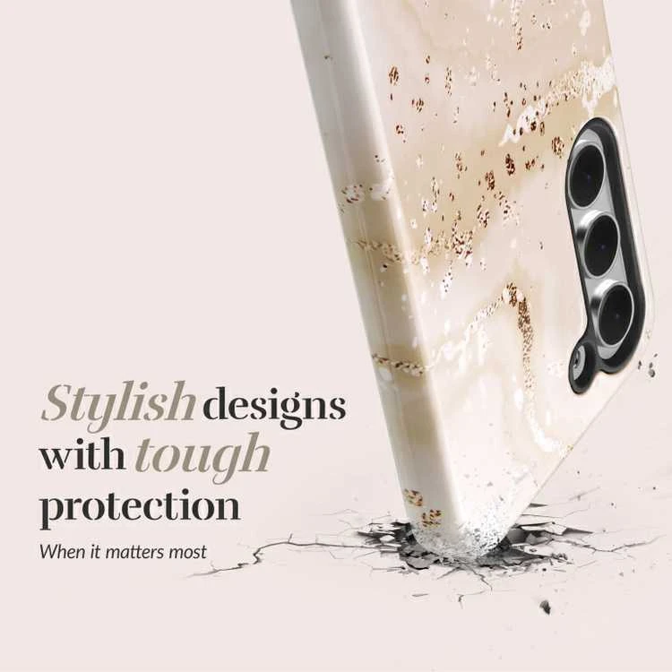 MIO Gold Marble Magsafe Compatible for Samsung S25 Plus 5G