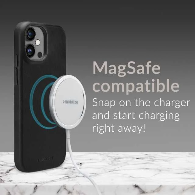 MIO Mobilize Magsafe Compatible Premium Odinis dėklas Apple iPhone 17 Pro Juodas
