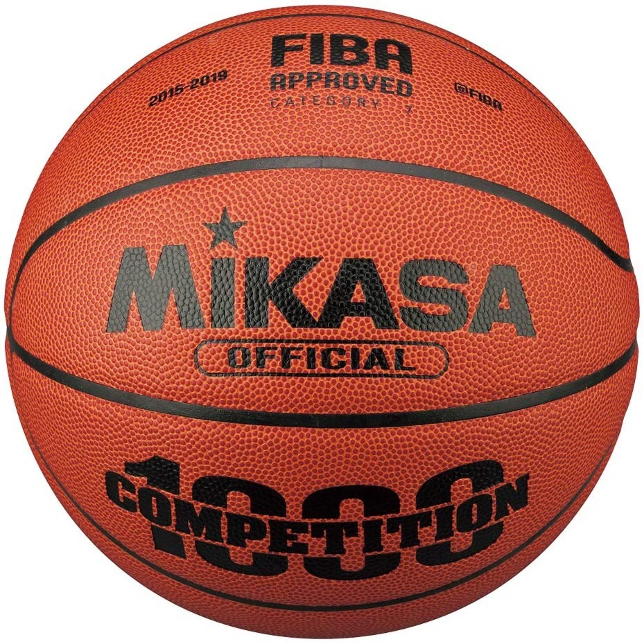 Mikasa rudas krepšinio kamuolys BQJ1000