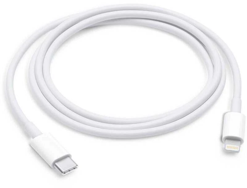 MM0A3ZM/A iPhone USB-C/Lightning Data Cable 1m Baltas (OOB Masinis)