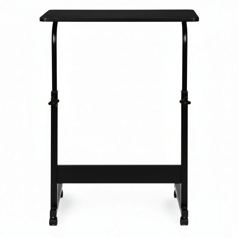 Mobile laptop table – side desk for armchair, juodas, ModernHome