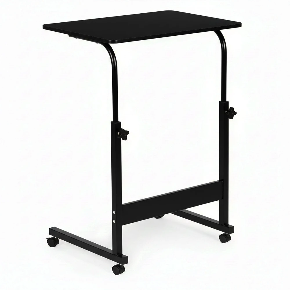 Mobile laptop table – side desk for armchair, juodas, ModernHome