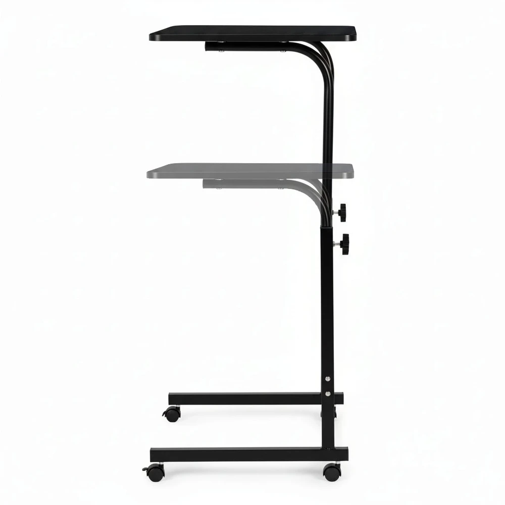 Mobile laptop table – side desk for armchair, juodas, ModernHome