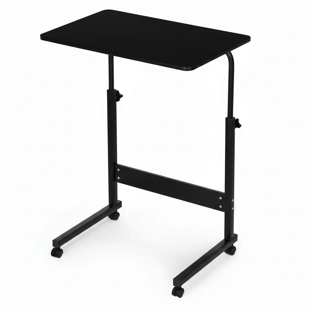 Mobile laptop table – side desk for armchair, juodas, ModernHome
