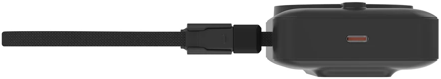 Nezatříděno Mobile Origin 10000 mAh Qi2 TFT Ekranas Semi-solid PowerBank PB19 – USB-C Cable Juodas