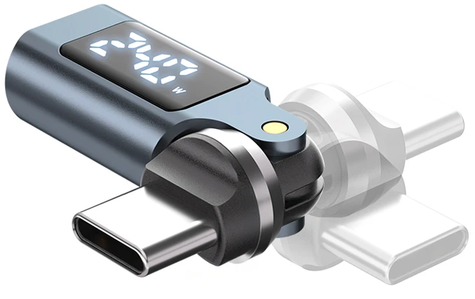 Mobile Origin 240W Ekranas USB-C Rotation 540° Adapteris CB15