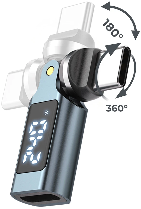 Mobile Origin 240W Ekranas USB-C Rotation 540° Adapteris CB15